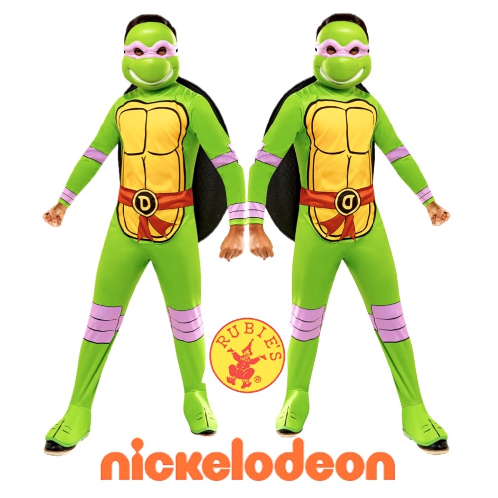 Rubies NICKELODEON Teenage Mutant NinjaTurtles Donatello Halloween Costume Sz L
